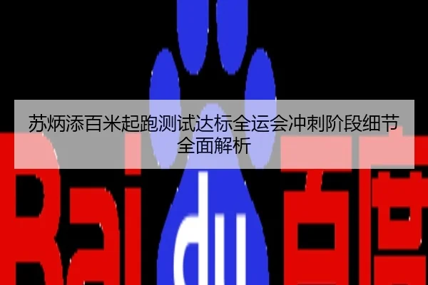 苏炳添百米起跑测试达标全运会冲刺阶段细节全面解析